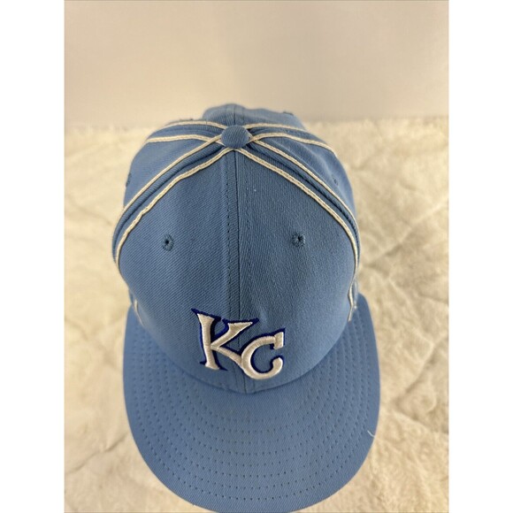 New Era Kansas City Royals Fitted Size 7 1/2 Hat 100% Authentic. Go Royals!! - Picture 2 of 8